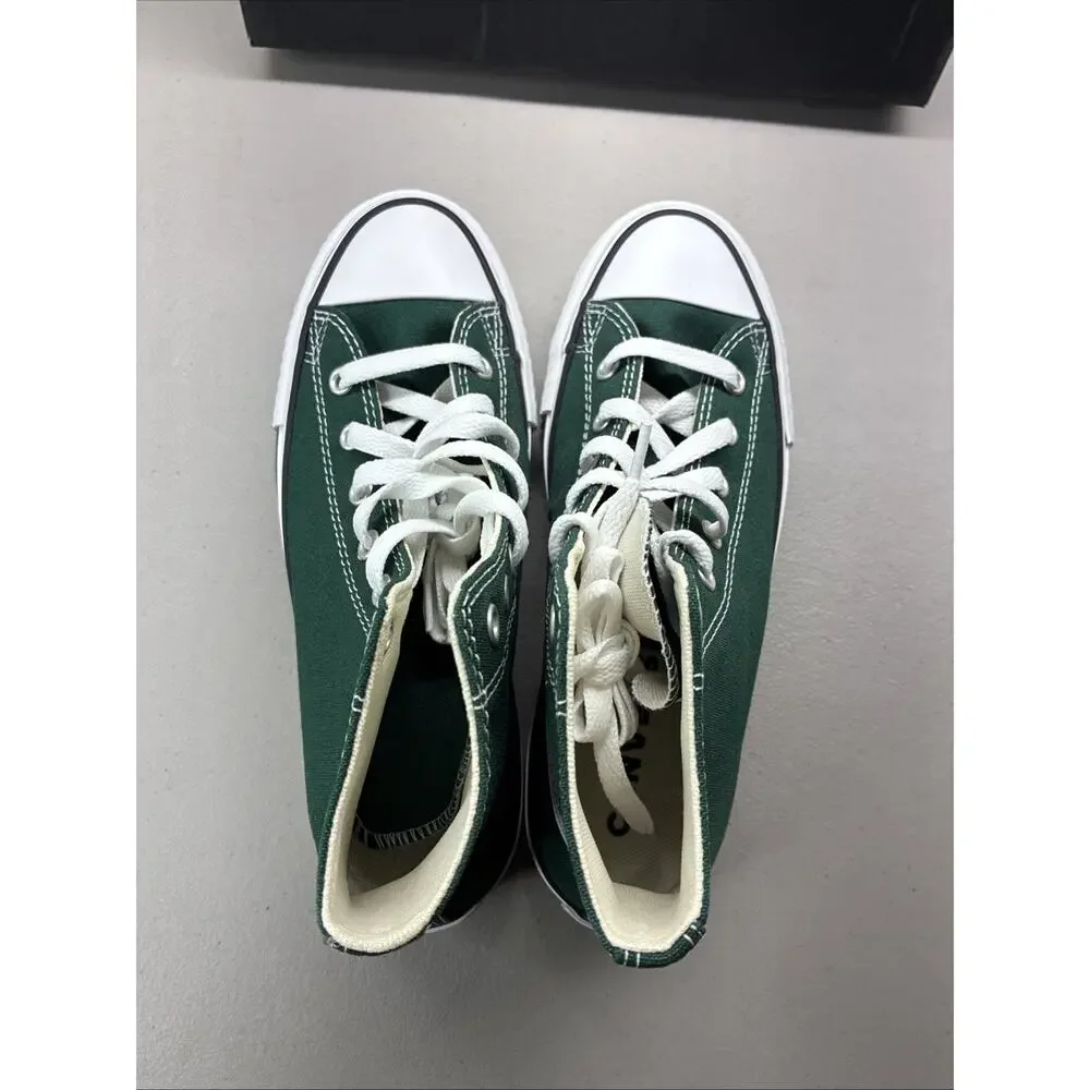 New Converse Kids Chuck Taylor All Star Size 4 Youth Forest Green |A09291F|